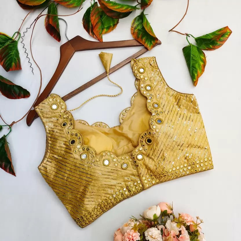 Mirror Hand Work Blouse Anant Tex Exports Private Limited