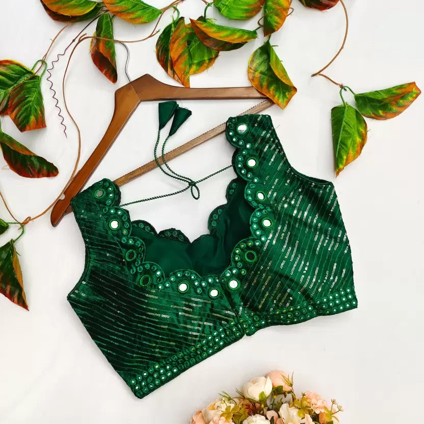 Mirror Hand Work Blouse Anant Tex Exports Private Limited