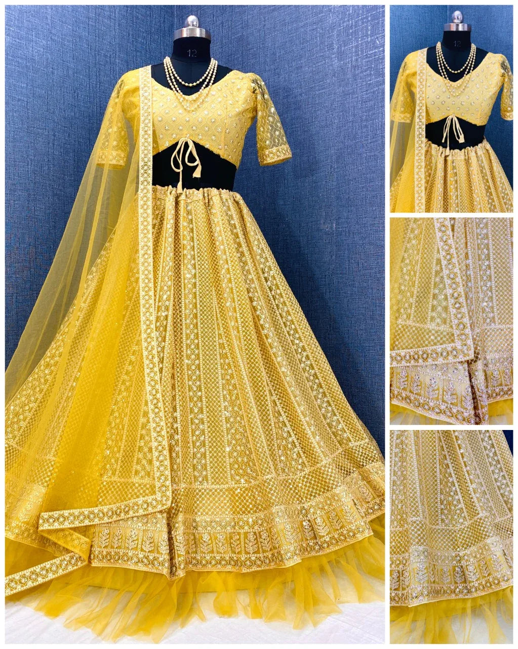 ZEEYA-RUKSANA D.NO 6001-6003 LEHENGA Anant Tex Exports Private Limited