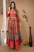 Festival Special South Indian kalamkari Gown Anant Tex Exports Private Limited