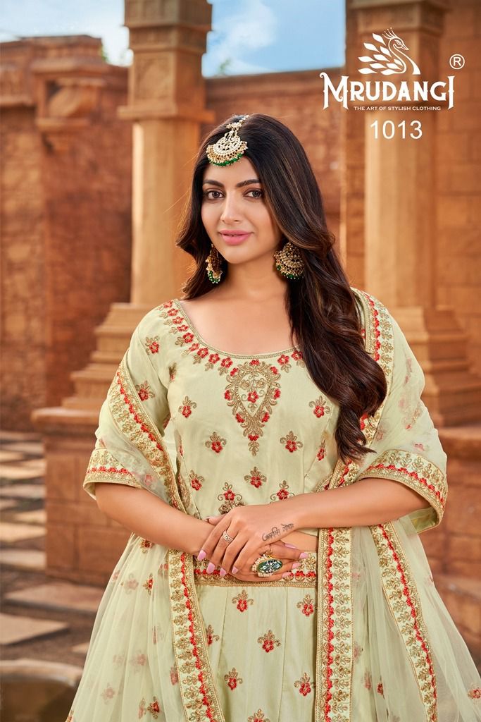 MRUDANGI ZOYA 1013 SERIES DESIGNER LEHENGA Anant Tex Exports Private Limited