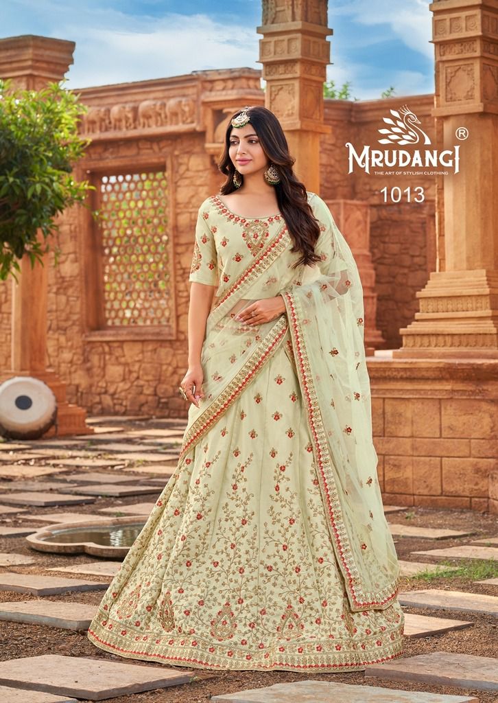 MRUDANGI ZOYA 1013 SERIES DESIGNER LEHENGA Anant Tex Exports Private Limited