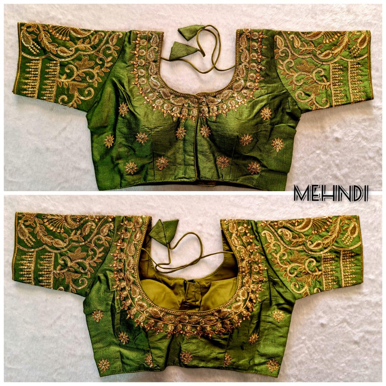 Stylish Party Wear Hand Work Blouse Anant Tex Exports Private Limited