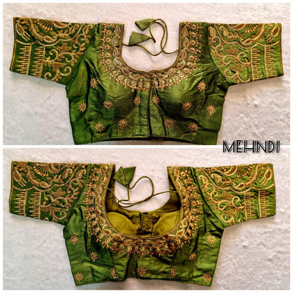 Stylish Party Wear Hand Work Blouse Anant Tex Exports Private Limited