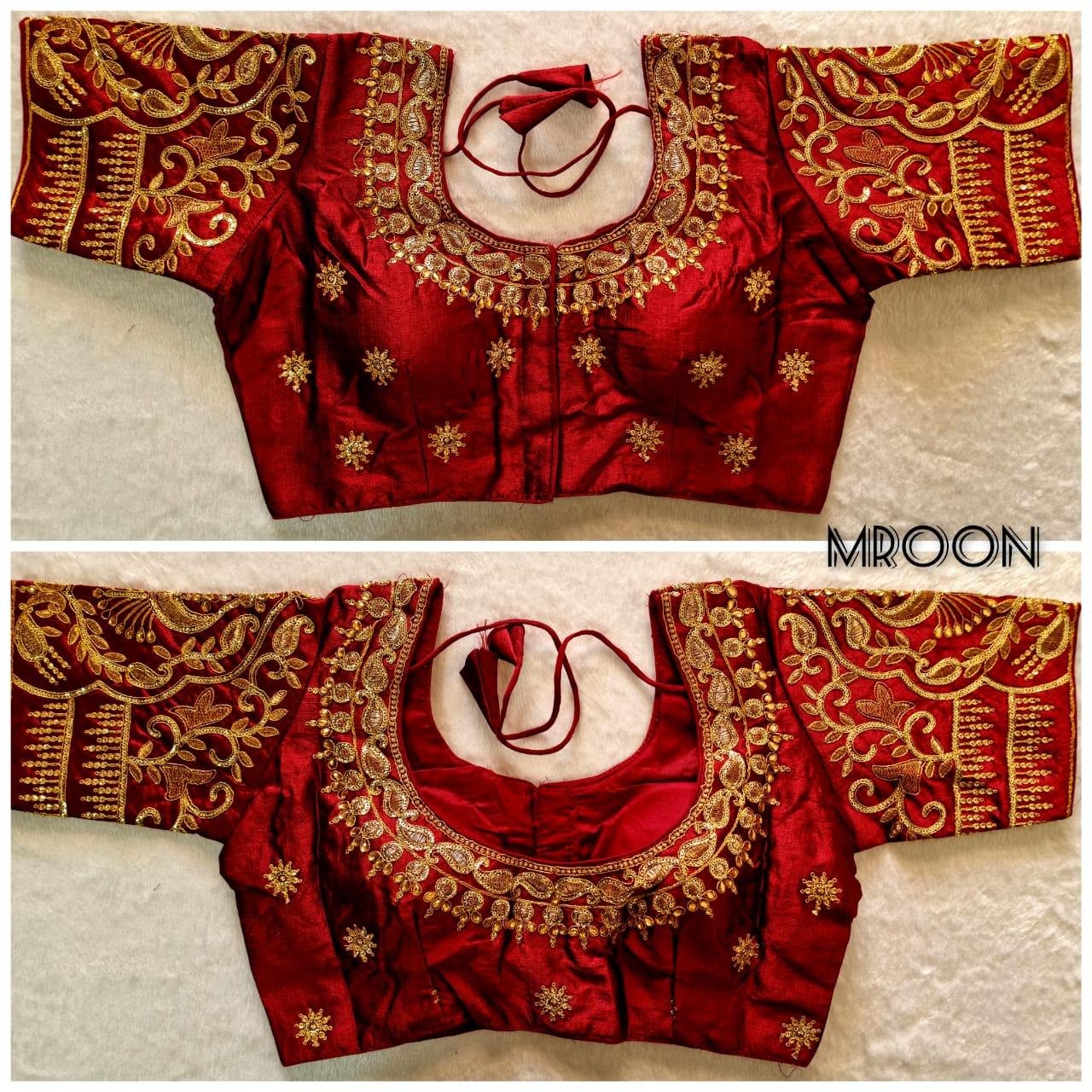 Stylish Party Wear Hand Work Blouse Anant Tex Exports Private Limited