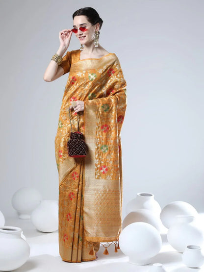 Tussar Silk Jamdani Weaving Saree Anant Tex Exports Private Limited