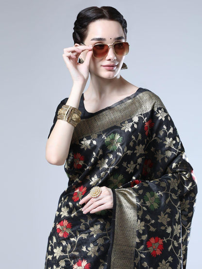 Tussar Silk Jamdani Weaving Saree Anant Tex Exports Private Limited