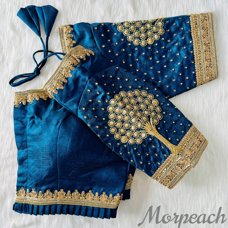 3D Embroidery Work Blouse Anant Tex Exports Private Limited