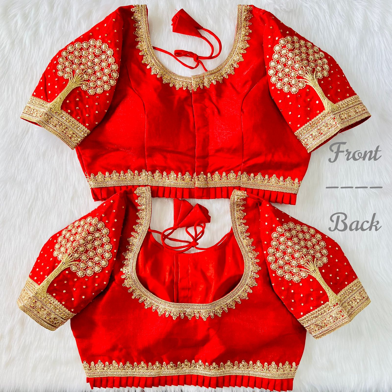 3D Embroidery Work Blouse Anant Tex Exports Private Limited