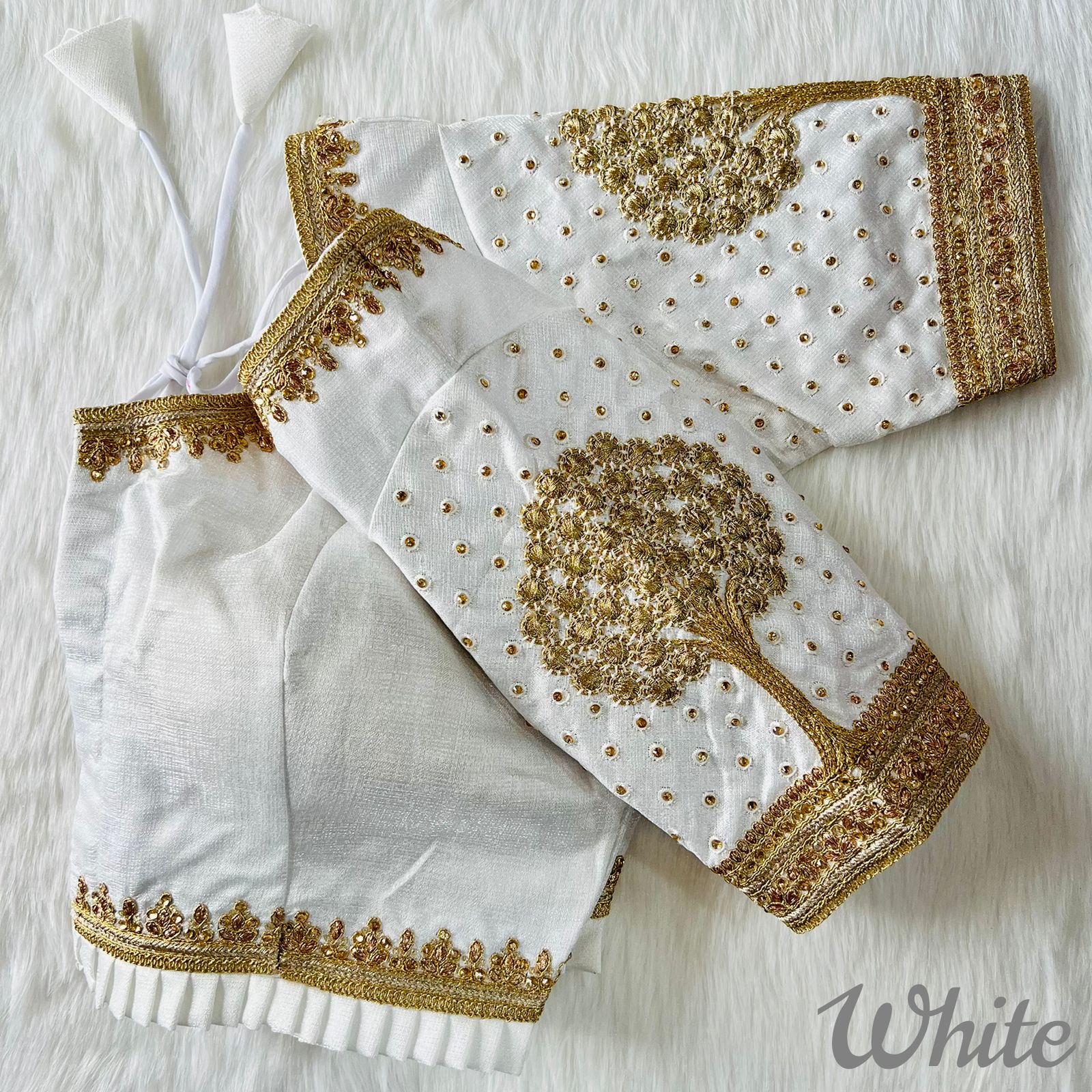 3D Embroidery Work Blouse Anant Tex Exports Private Limited