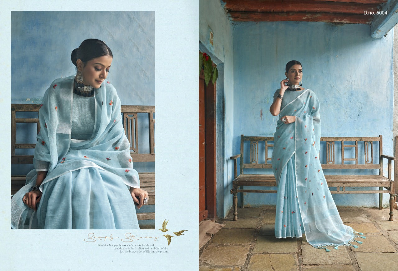 BHUMI TARA LINEN SAREE COLLECTION Anant Tex Exports Private Limited