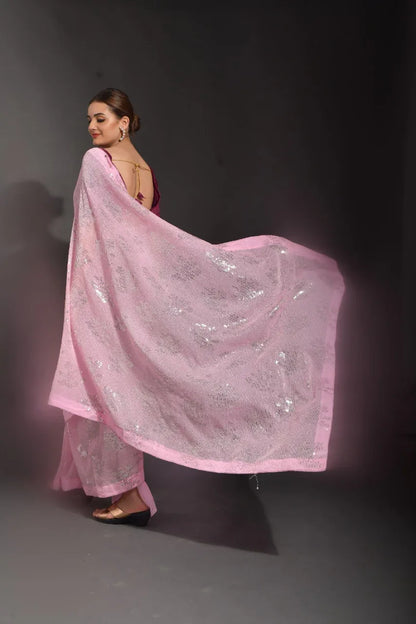 DEEKSHA GEORGETTE FESTIVE WEAR SAREE Anant Tex Exports Private Limited