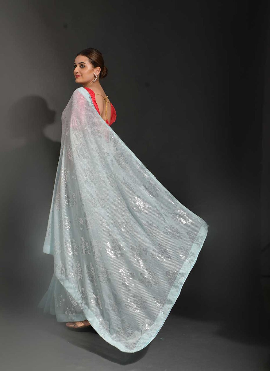 DEEKSHA GEORGETTE FESTIVE WEAR SAREE Anant Tex Exports Private Limited