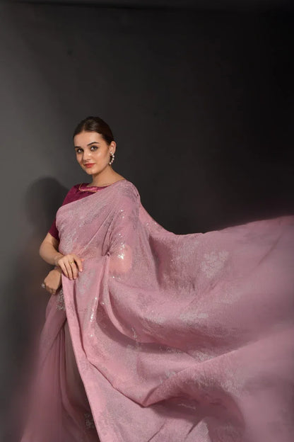 DEEKSHA GEORGETTE FESTIVE WEAR SAREE Anant Tex Exports Private Limited