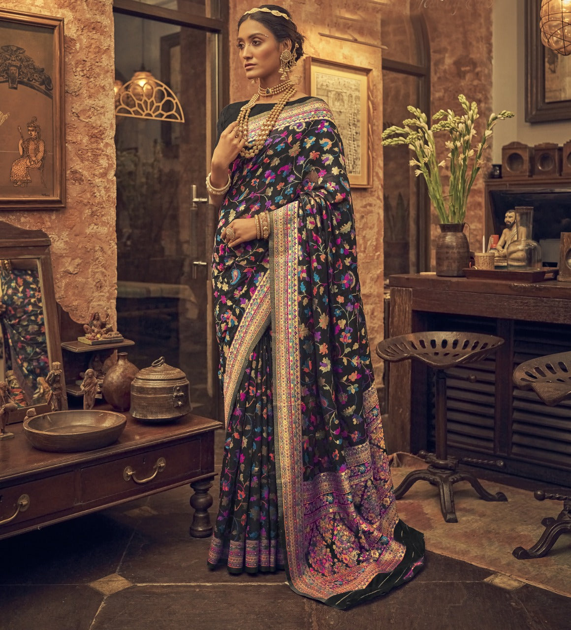 SEHER VOL 02 FESTIVE WEAR SILK SAREE COLLECTION Anant Tex Exports Private Limited
