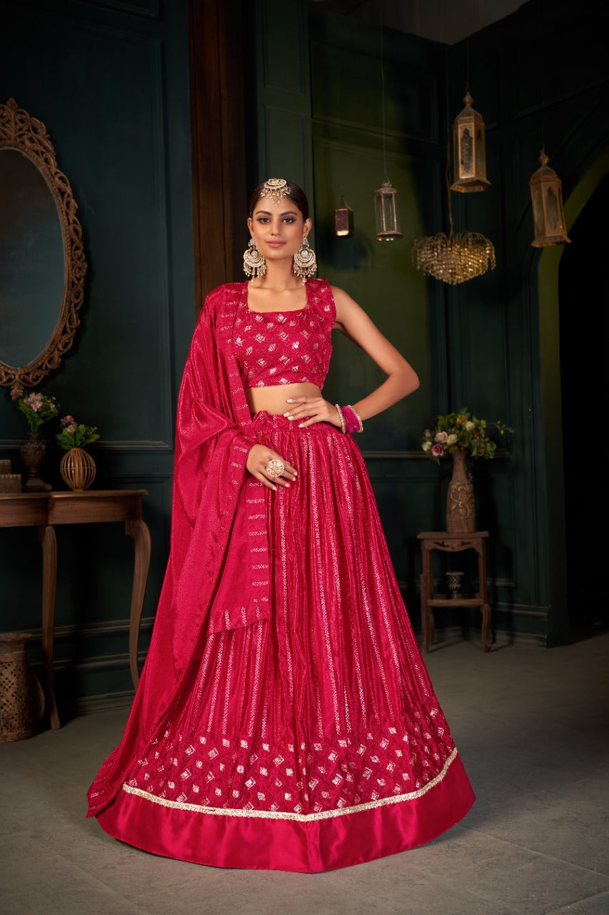 ZEEYA-NADIRA SERIES 6004-6006 PARTY WEAR LEHENGA Anant Tex Exports Private Limited