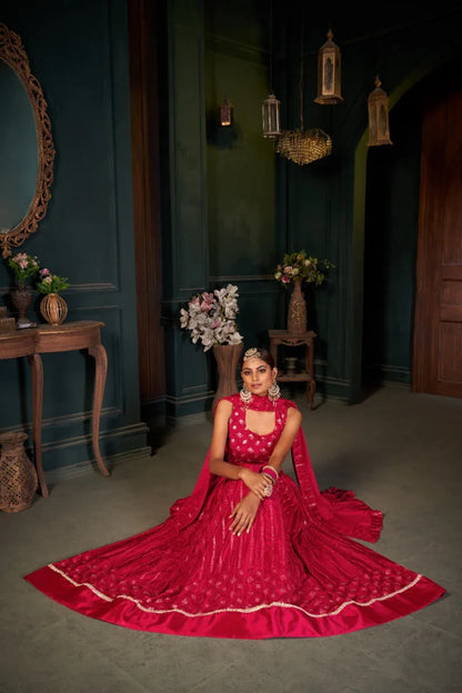 ZEEYA-NADIRA SERIES 6004-6006 PARTY WEAR LEHENGA Anant Tex Exports Private Limited
