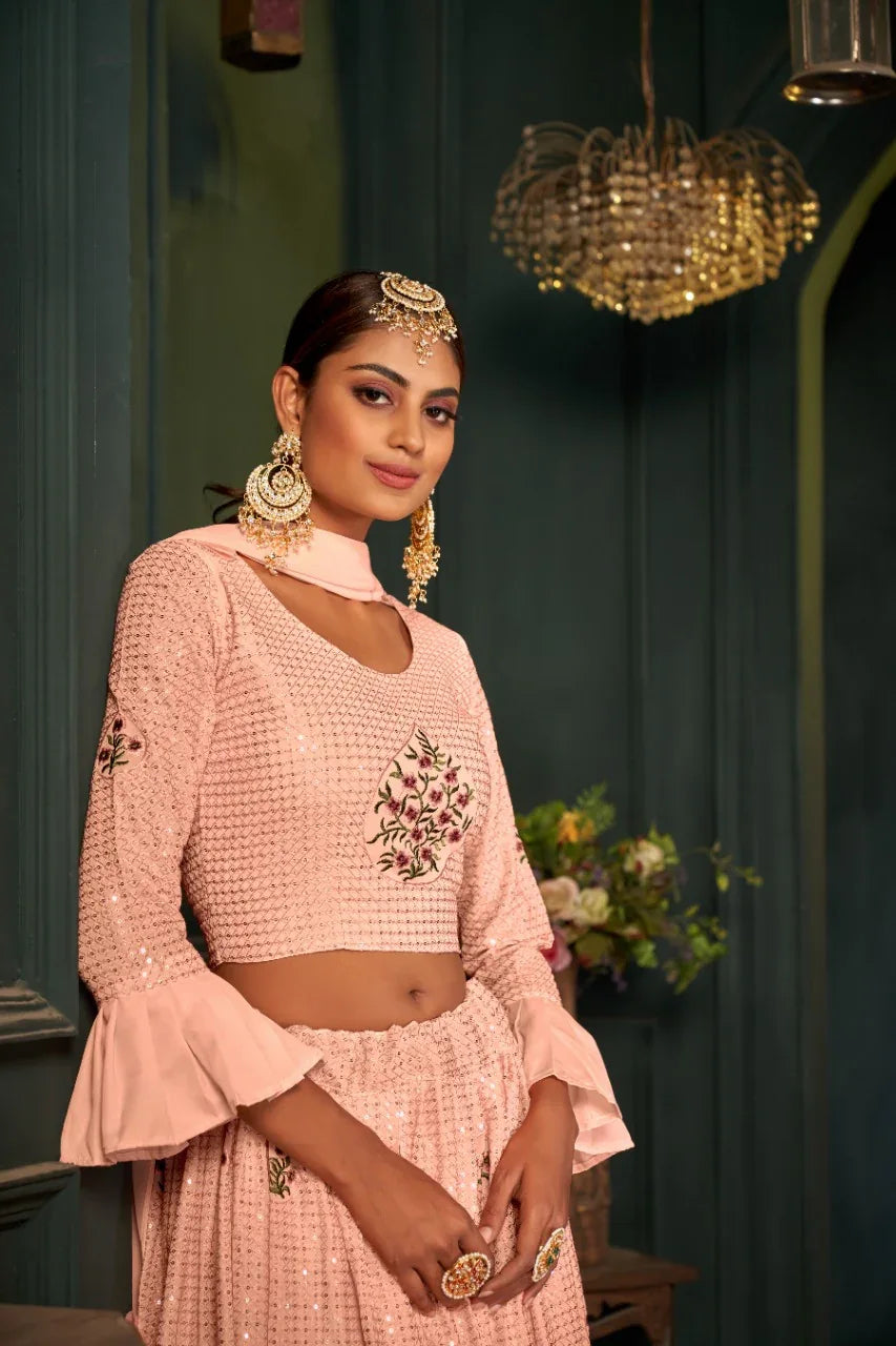 ZEEYA-NADIRA SERIES 6004-6006 PARTY WEAR LEHENGA Anant Tex Exports Private Limited