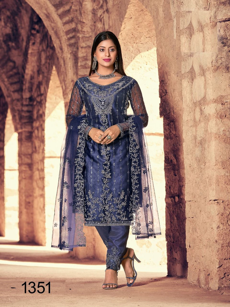 NAZNEEN ZARA 1348 SERIES EMBROIDERY SUIT Anant Tex Exports Private Limited