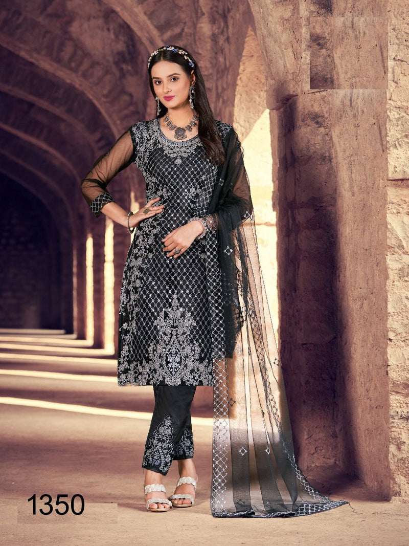 NAZNEEN ZARA 1348 SERIES EMBROIDERY SUIT Anant Tex Exports Private Limited