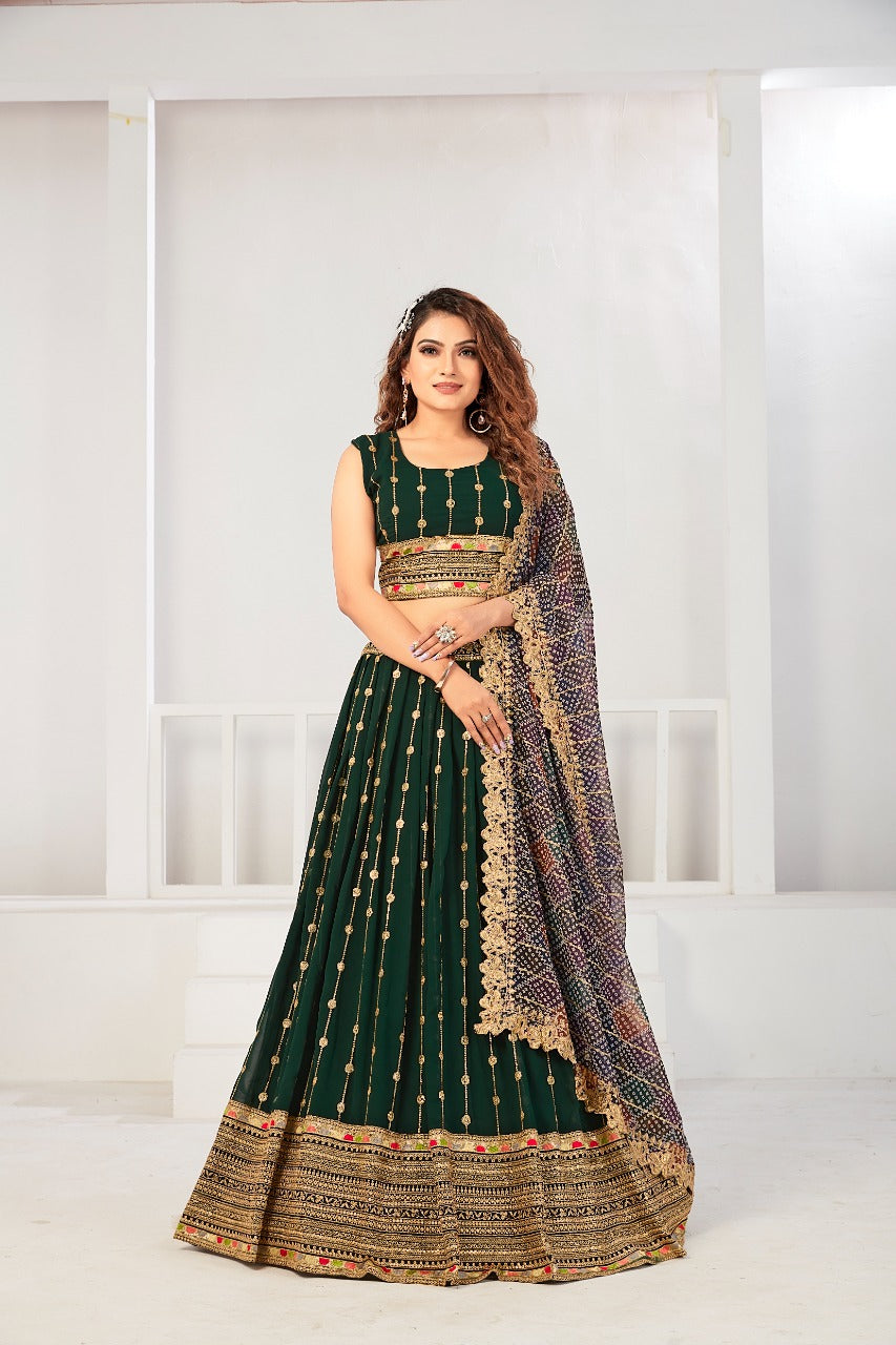 PARTY WEAR LEHENGA D.NO C-1963 Anant Tex Exports Private Limited