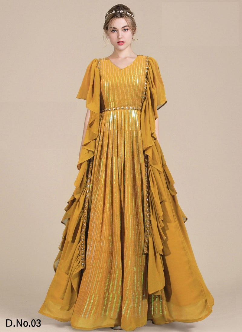 PARTY WEAR VISION GOWN Anant Tex Exports Private Limited