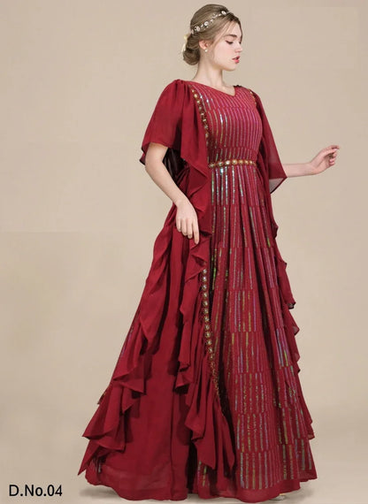 PARTY WEAR VISION GOWN Anant Tex Exports Private Limited
