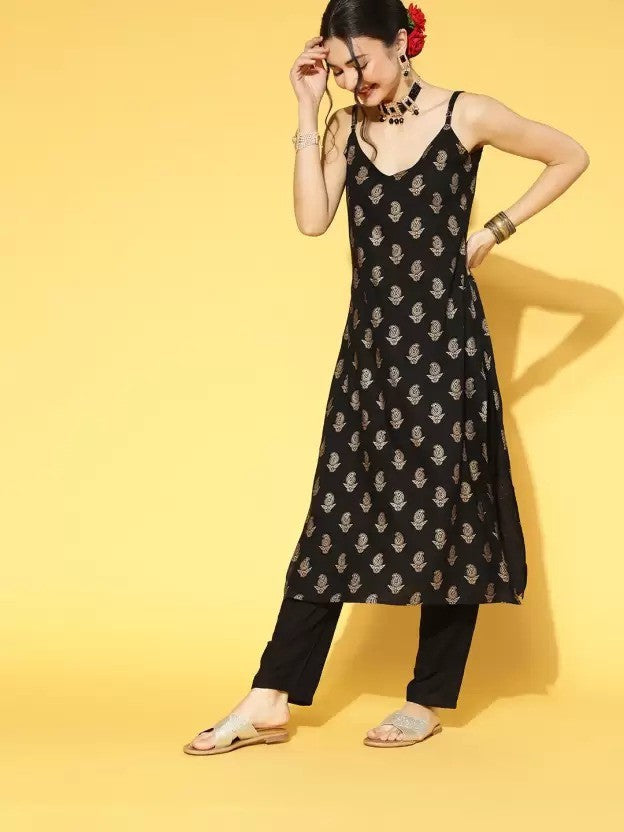 KARISHMA BLACK FANCY KURTI Anant Tex Exports Private Limited