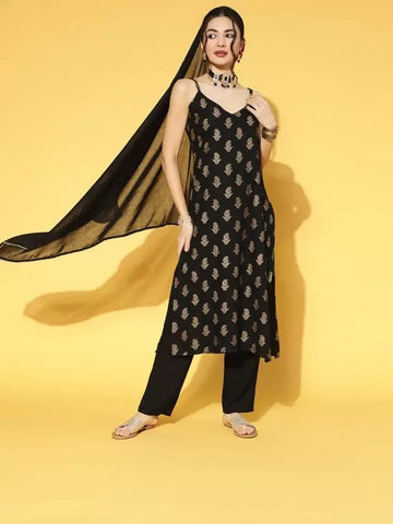 KARISHMA BLACK FANCY KURTI Anant Tex Exports Private Limited