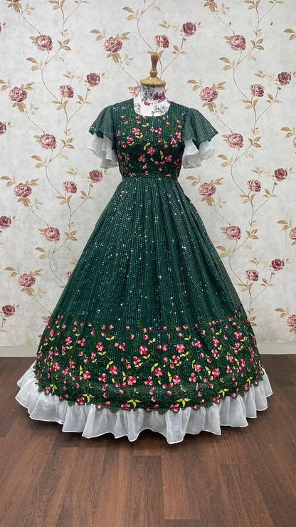 PARTY WEAR GOWNS Anant Tex Exports Private Limited