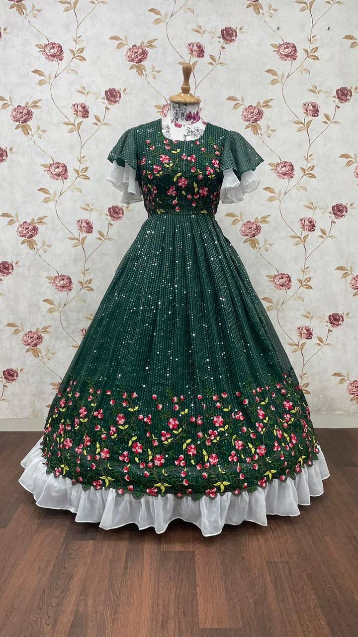 PARTY WEAR GOWNS Anant Tex Exports Private Limited