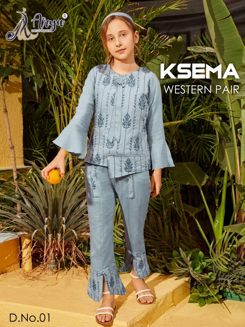 KSEMA PAIR CHILDREN WESTERN DRESS Anant Tex Exports Private Limited