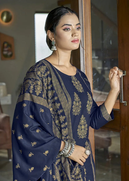 PRACHI V-2 PARTY WEAR KURTI WITH PANT Anant Tex Exports Private Limited