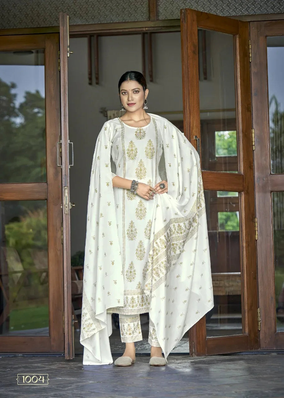 PRACHI V-2 PARTY WEAR KURTI WITH PANT Anant Tex Exports Private Limited