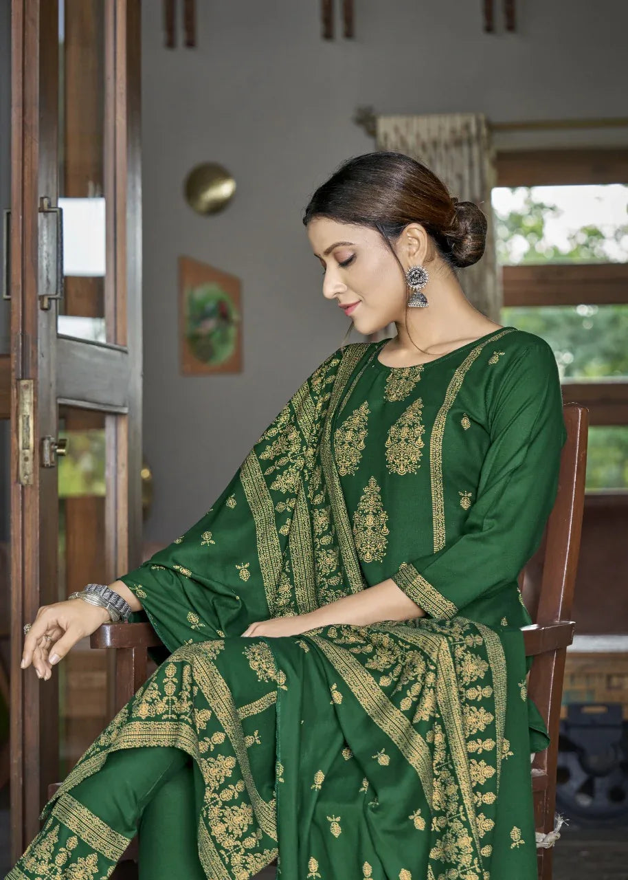 PRACHI V-2 PARTY WEAR KURTI WITH PANT Anant Tex Exports Private Limited