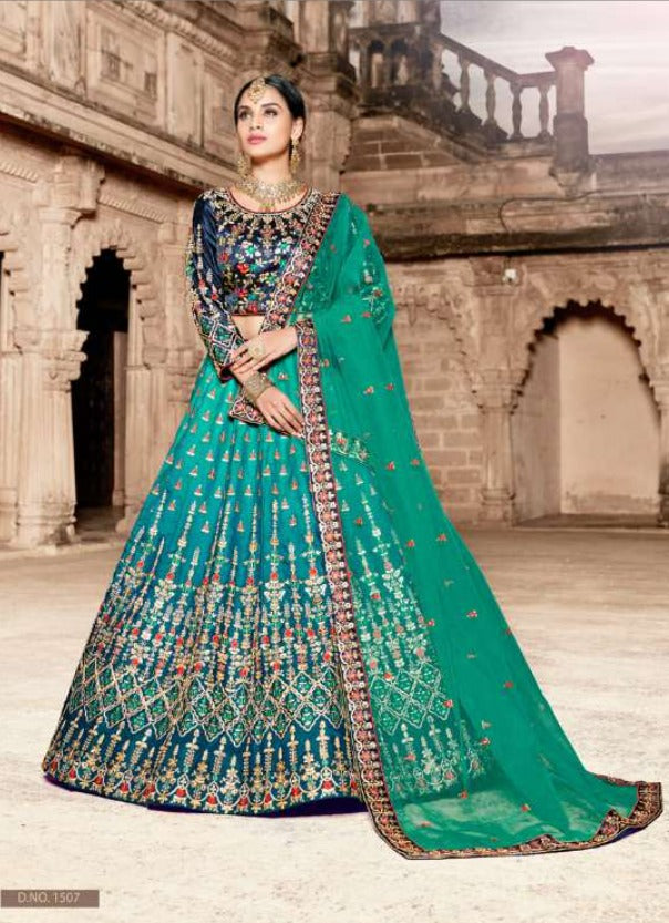 CINDERELLA VOL.2 D.NO 1507 DESIGNER LEHENGA Anant Tex Exports Private Limited