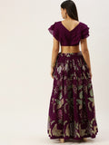 Party Wear Fancy Top With Lehenga Anant Tex Exports Private Limited
