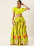 Party Wear Fancy Top With Lehenga Anant Tex Exports Private Limited