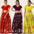 Party Wear Fancy Top With Lehenga Anant Tex Exports Private Limited