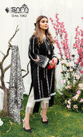 SAFA FASHION FAB 1062 BLACK PAKISTANI KURTI Anant Tex Exports Private Limited
