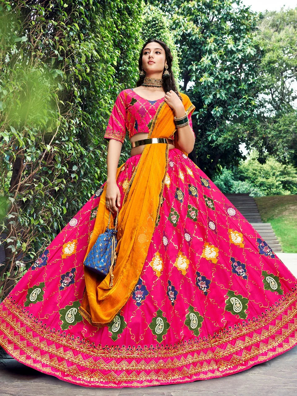 BRIDESMAID VOL. 26 DESIGNER FANCY LEHENGA D.NO 2224 Anant Tex Exports Private Limited