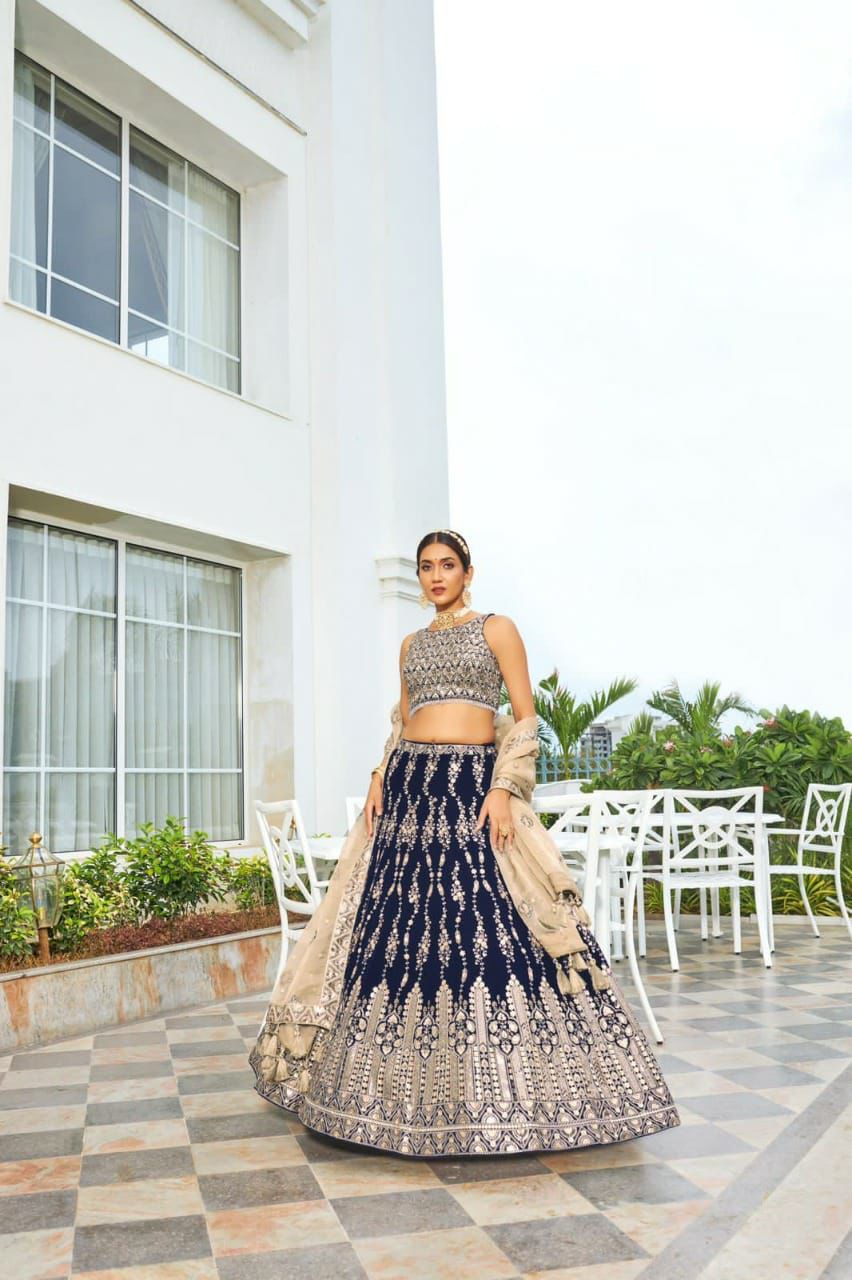 MINAL FESTIVE WEAR DESIGNER LEHENGA CHOLI Anant Tex Exports Private Limited