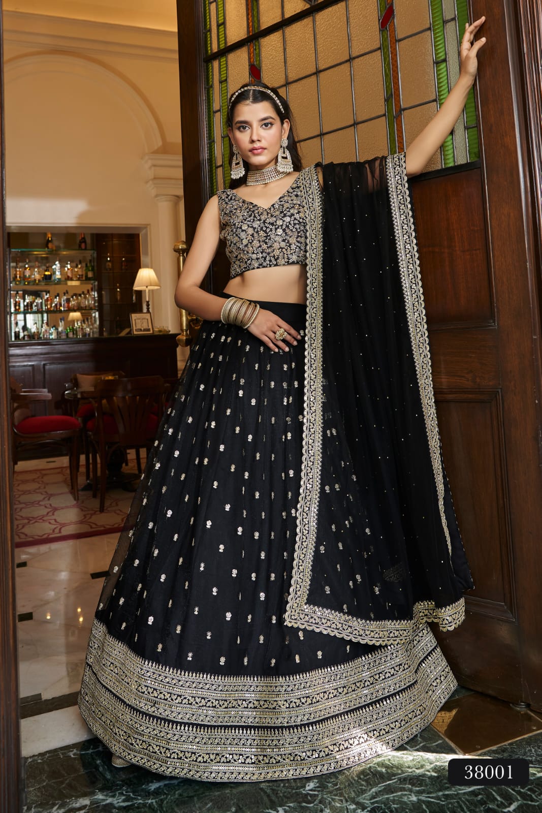 Arya Royal Saga Vol-6 Designer Lehenga D.no 38001 Anant Tex Exports Private Limited