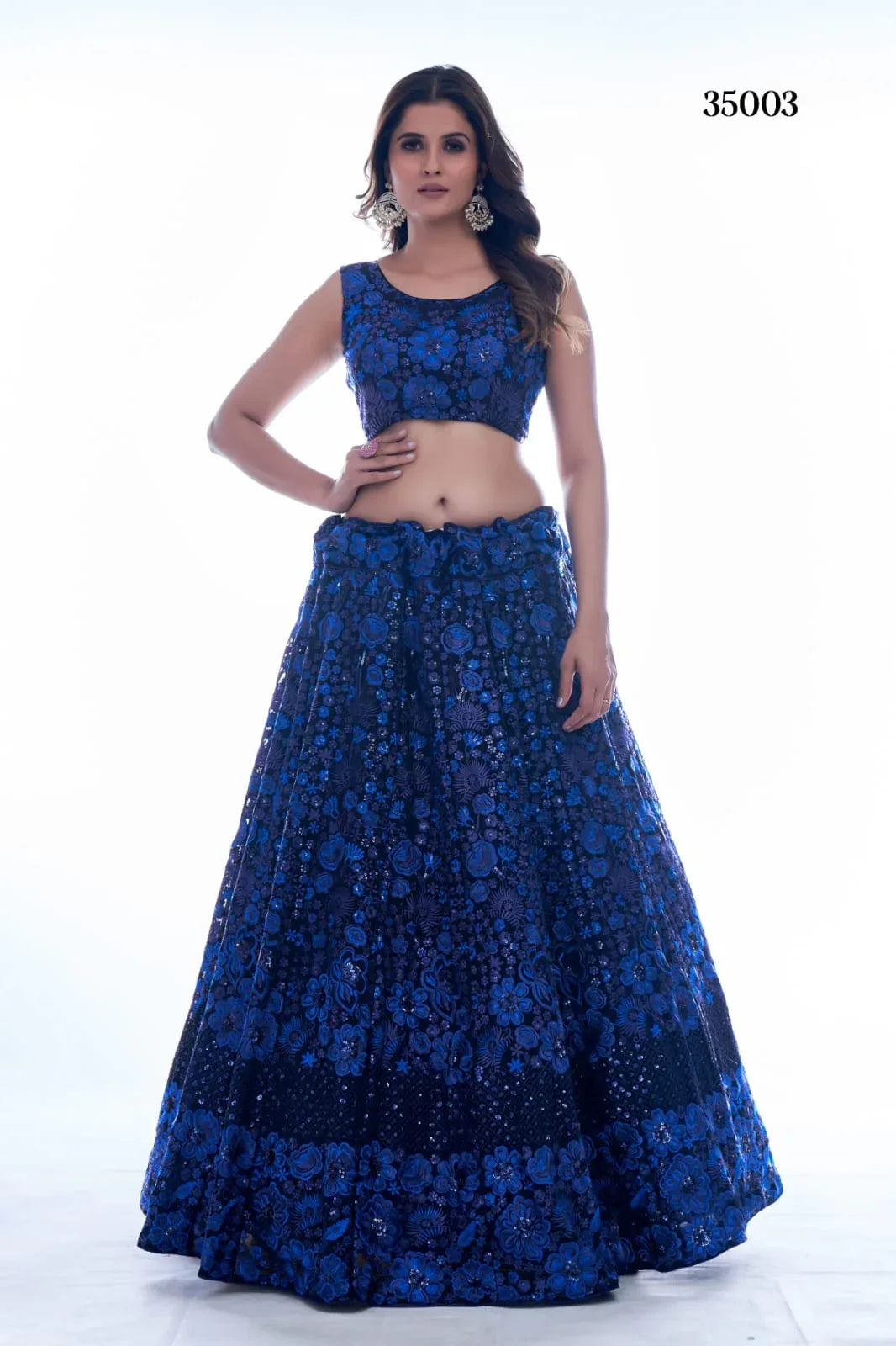 MAHIRA VOL. 1 DESIGNER LEHENGA D.NO 35003 Anant Tex Exports Private Limited