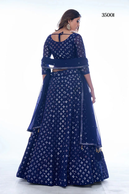 MAHIRA VOL. 1 DESIGNER LEHENGA D.NO 35001 Anant Tex Exports Private Limited
