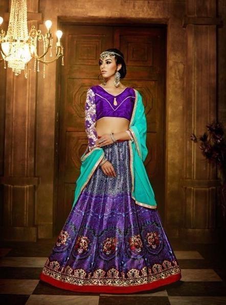 Rajtex 14001 To 14006 Series Fancy Digital Print Lehenga Choli Anant Tex Exports Private Limited