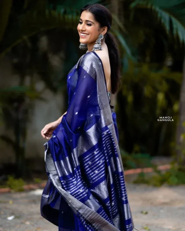 Lichi Silk Banarasi Saree Anant Tex Exports Private Limited