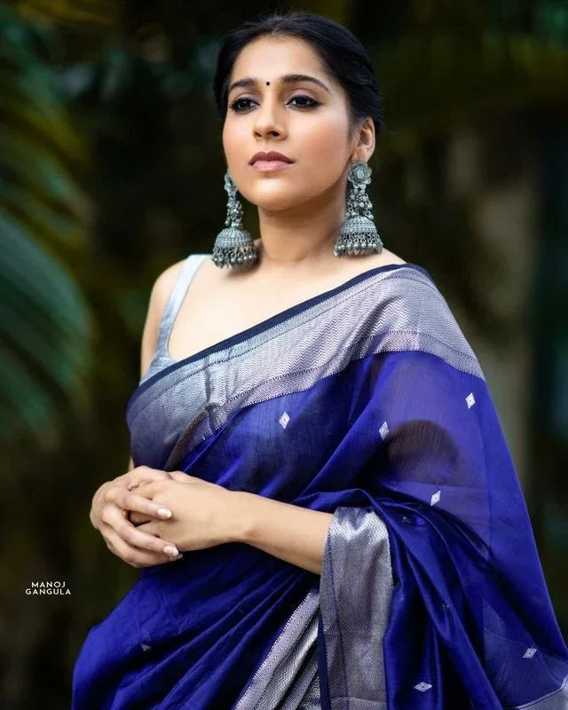 Lichi Silk Banarasi Saree Anant Tex Exports Private Limited