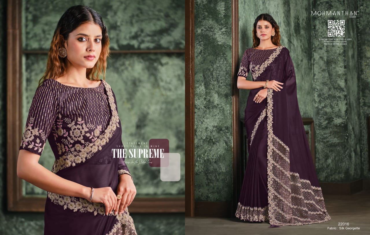 MAHOTSAV MOHMANTHAN SHAIRA 22000 SERIES DESIGNER SAREE Anant Tex Exports Private Limited