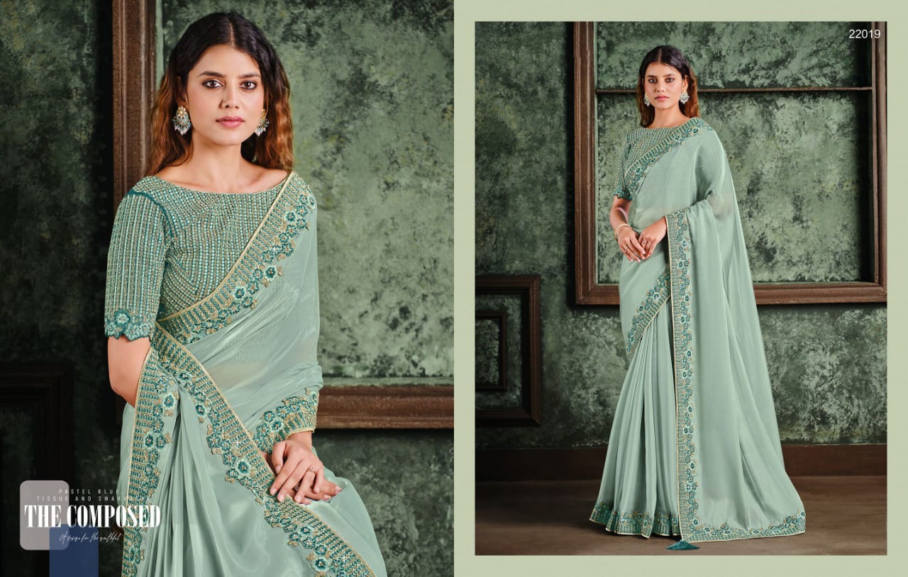 MAHOTSAV MOHMANTHAN SHAIRA 22000 SERIES DESIGNER SAREE Anant Tex Exports Private Limited